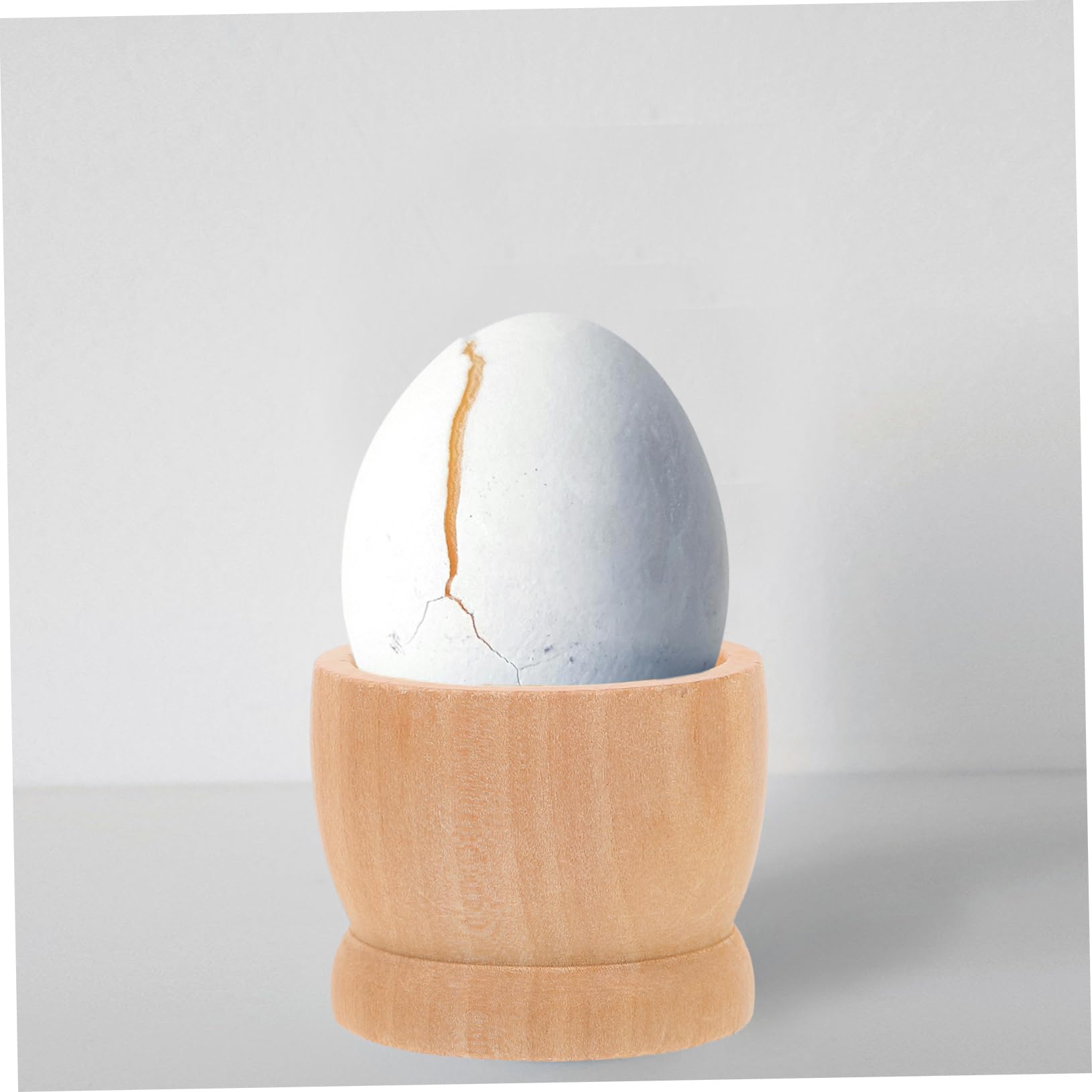 SEWACC 75pièces Porte-œufs De Pâques Bois Naturel De Supports pour Décoration De Fête Accessoire Chic pour Créer Une Ambiance Festive