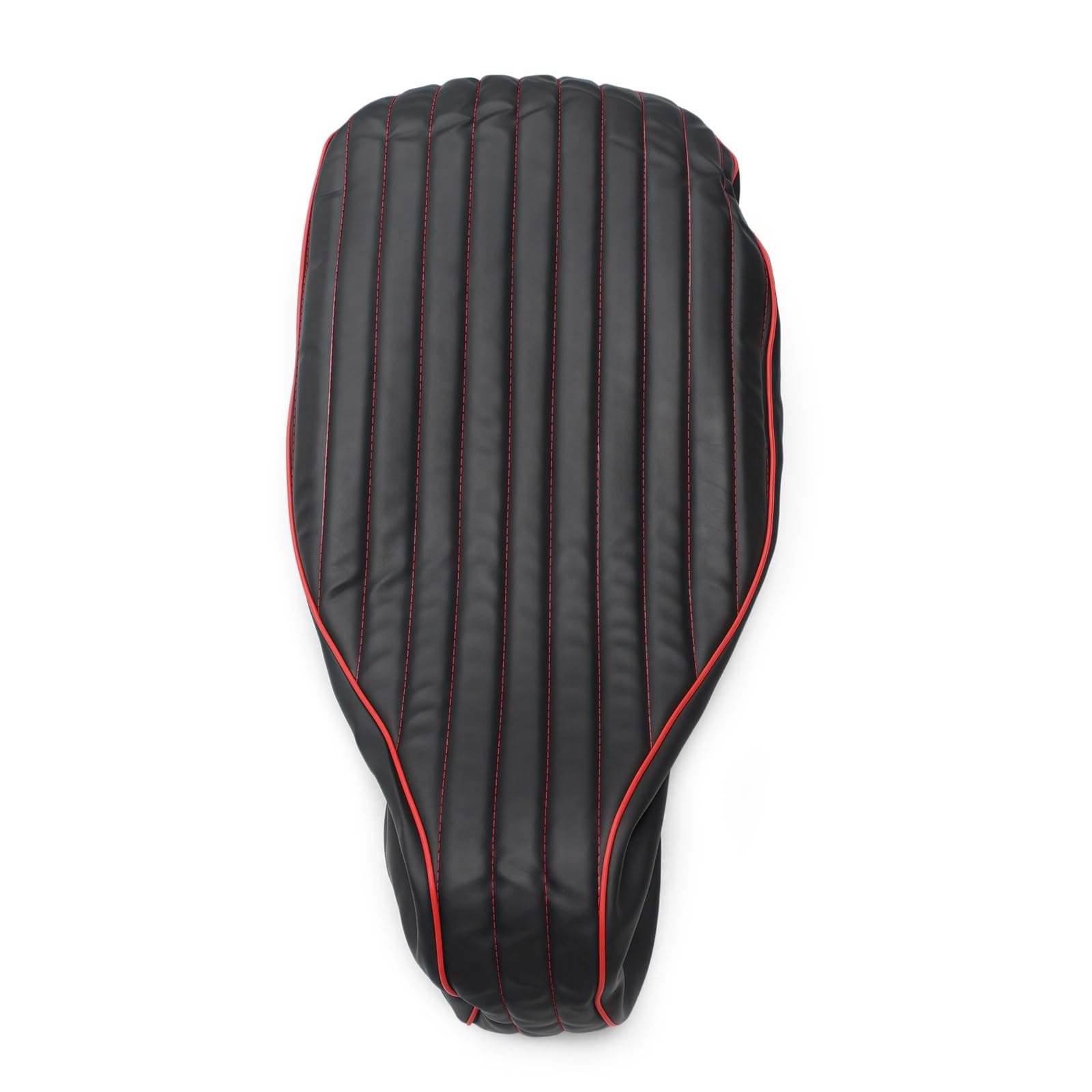 Fotel motocyklowy Pasuje do Vespa Primavera Sprint 50 125 150 250 Sprint150 akcesoria motocyklowe skórzane poduszki do siedzenia pokrywa ochronna pokrycie siedzenia(Black)
