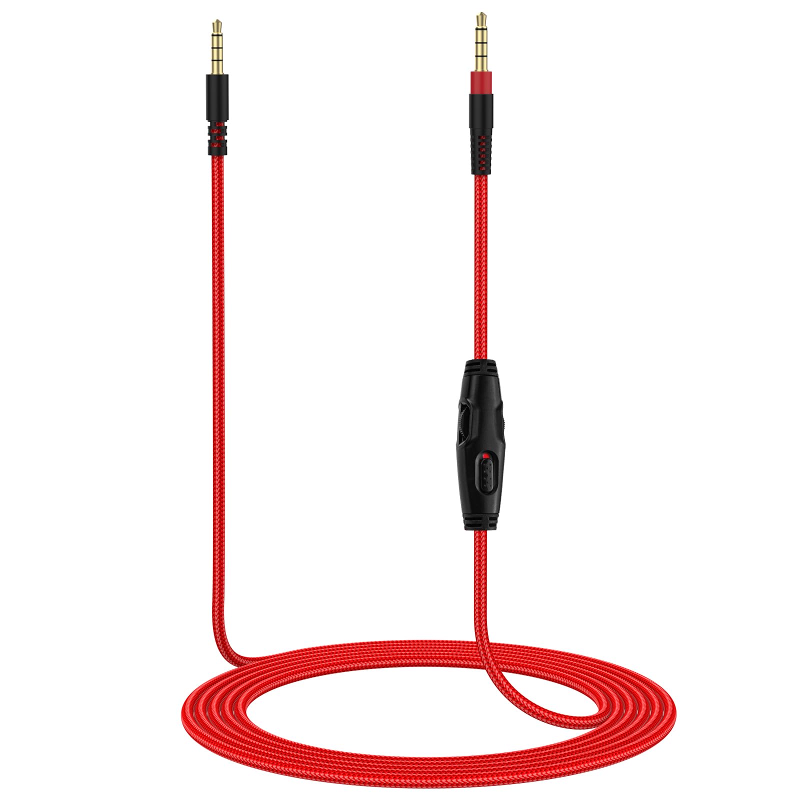 Cable para cascos HyperX que soluciona los fallos de sonido con control de volumen integrado 8