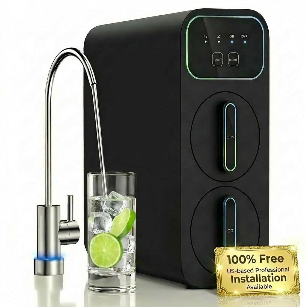 Ecoviva 600GPD Reverse Osmosis Under Sink Water System - Provide