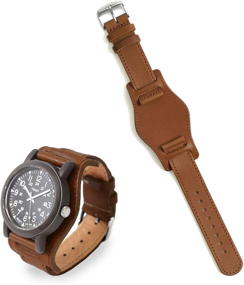 bund leather watch strap