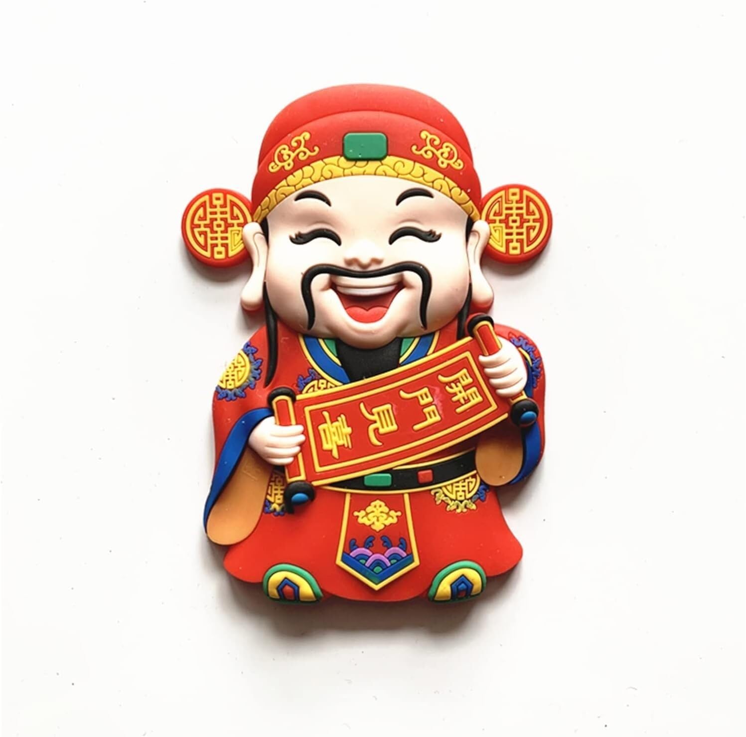 Fridge Magnet,Magnets, Chinese New Year Festive Cow 3D Tourism Souvenirs Refrigerator Magnetic Stickers Gift(Style3)