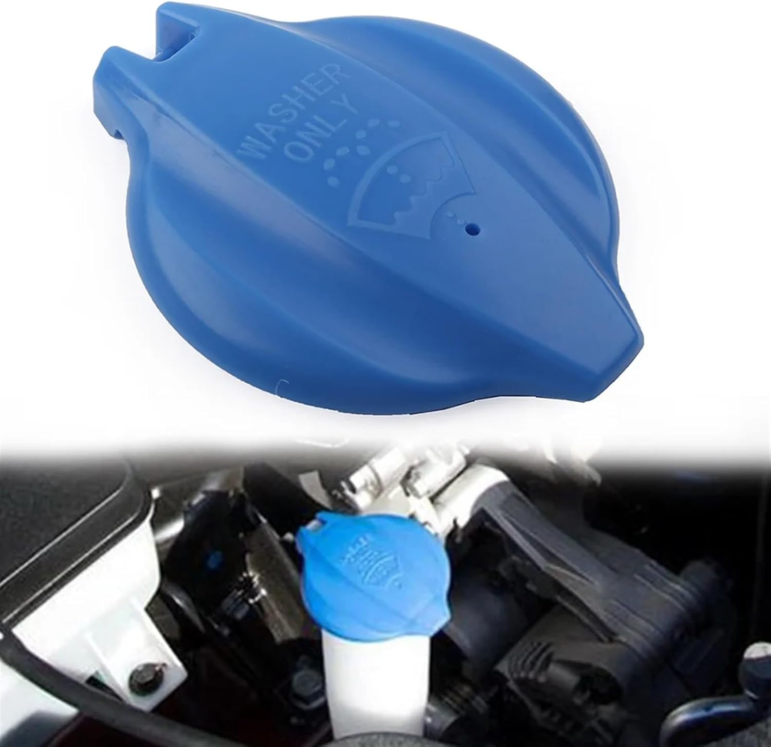 Car Washer Bottle Cap, for Hyundai, for I45 2010 2011 2012 2013 2014 98623-3S000 Windshield Washer Fluid Bottle Cap Car Windshield Washer Bottle Cap