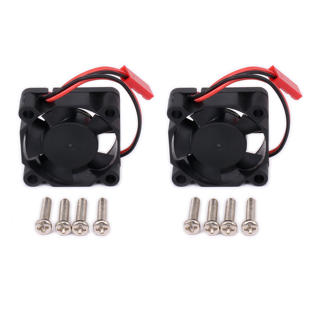 Motor Cooling Fan Heatsink Universal Heat Sink 5V-7V with JST Plug 30mm for 1:10 RC Car Boat HSP HPI Wltoys Himoto Tamiya