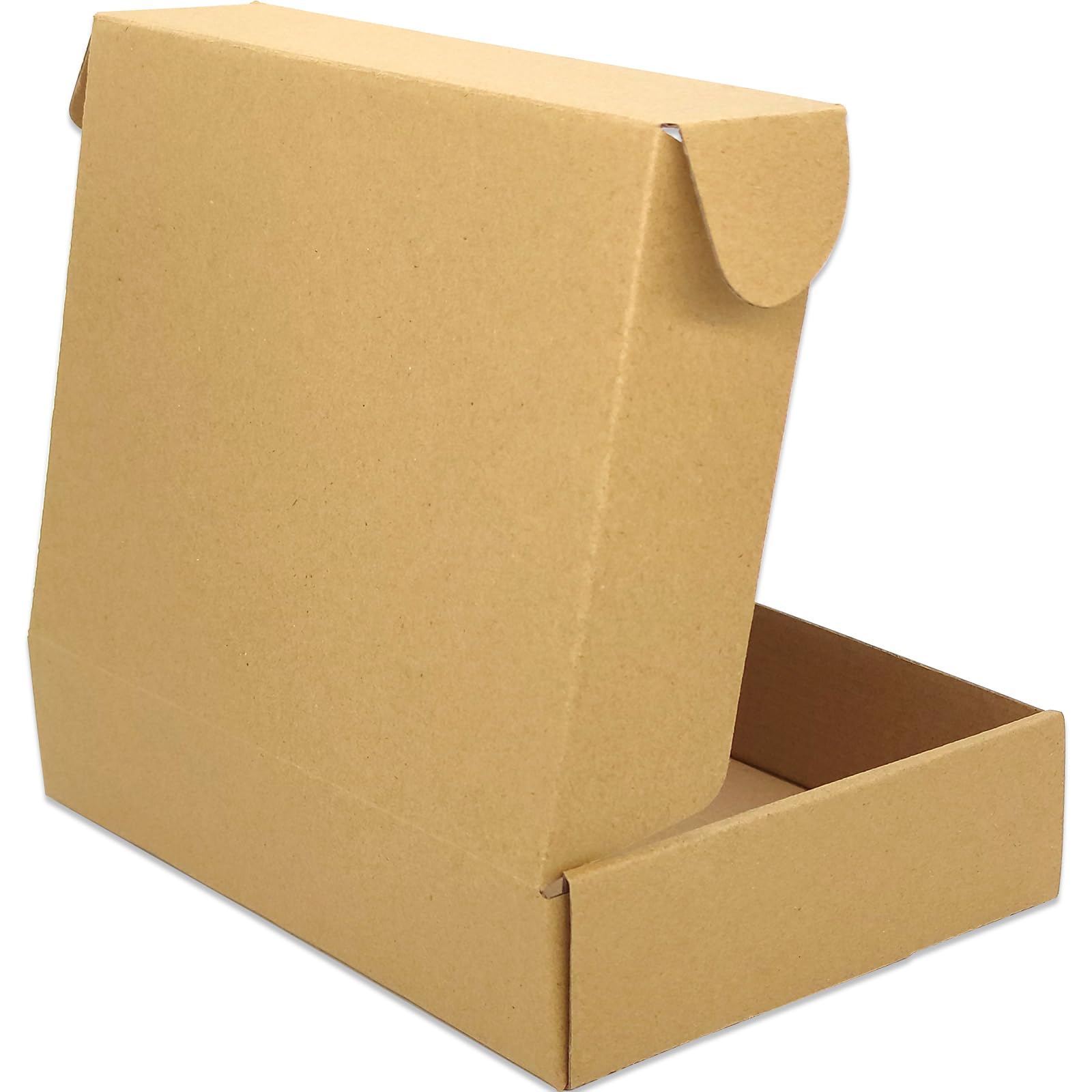 25 Cajas de Cartón para Envíos 18 x 13 x 5 cm Cajas Carton Marrón Pequeñas para Regalo Embalaje con Tapa