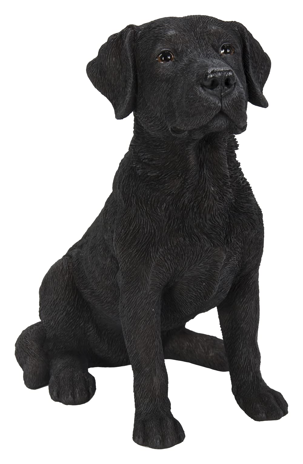 Vivid arts hollow resin black labrador 21cm, Length: 18.5cm Width: 8 cm Height: 13 cm