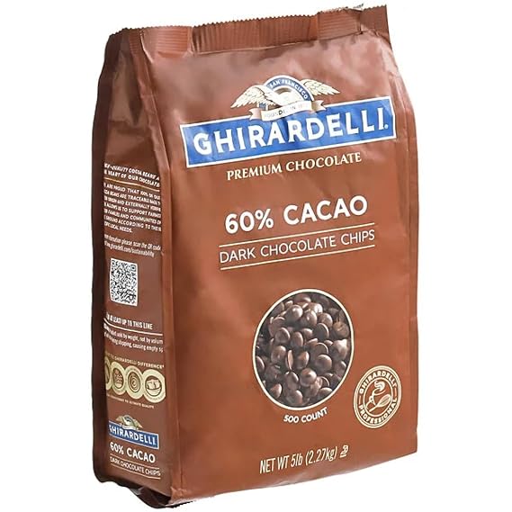 DASHER'S SPICE & BEANS Callebaut C811 Dark Chocolate Block - 11.02lb (5kg) - 53.1% Cocoa Solids