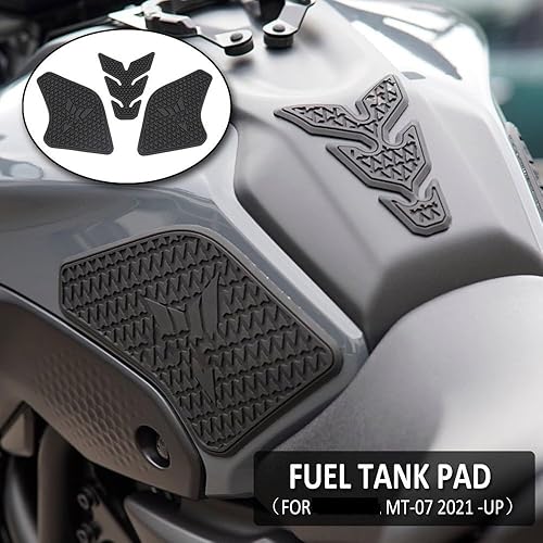 Miniatura 2 de Adhesivo para tanque de combustible de motocicleta, antideslizante, protector de depósito de combustible, calcomanías de agarre de rodilla de gas