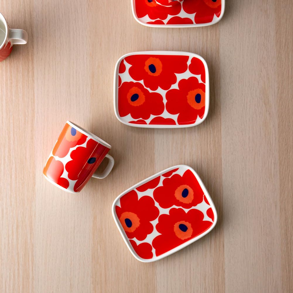 Amazon.co.jp: [ マリメッコ ] Marimekko スクエア プレート 皿