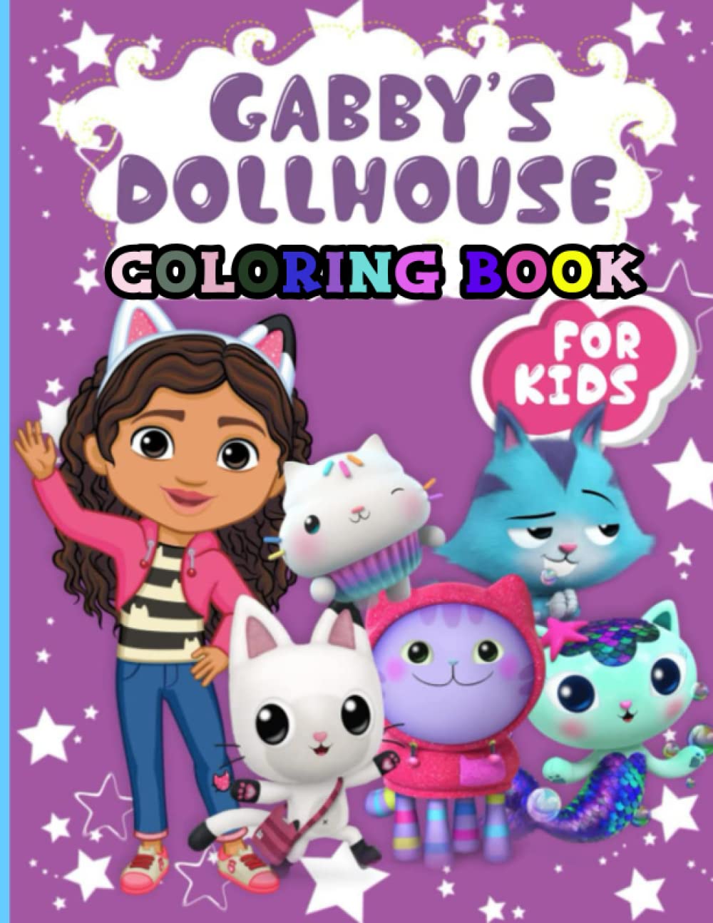 Buy Gàbby's Dollhousé Coloring Book: JUMBO Coloring Book For Kids ...