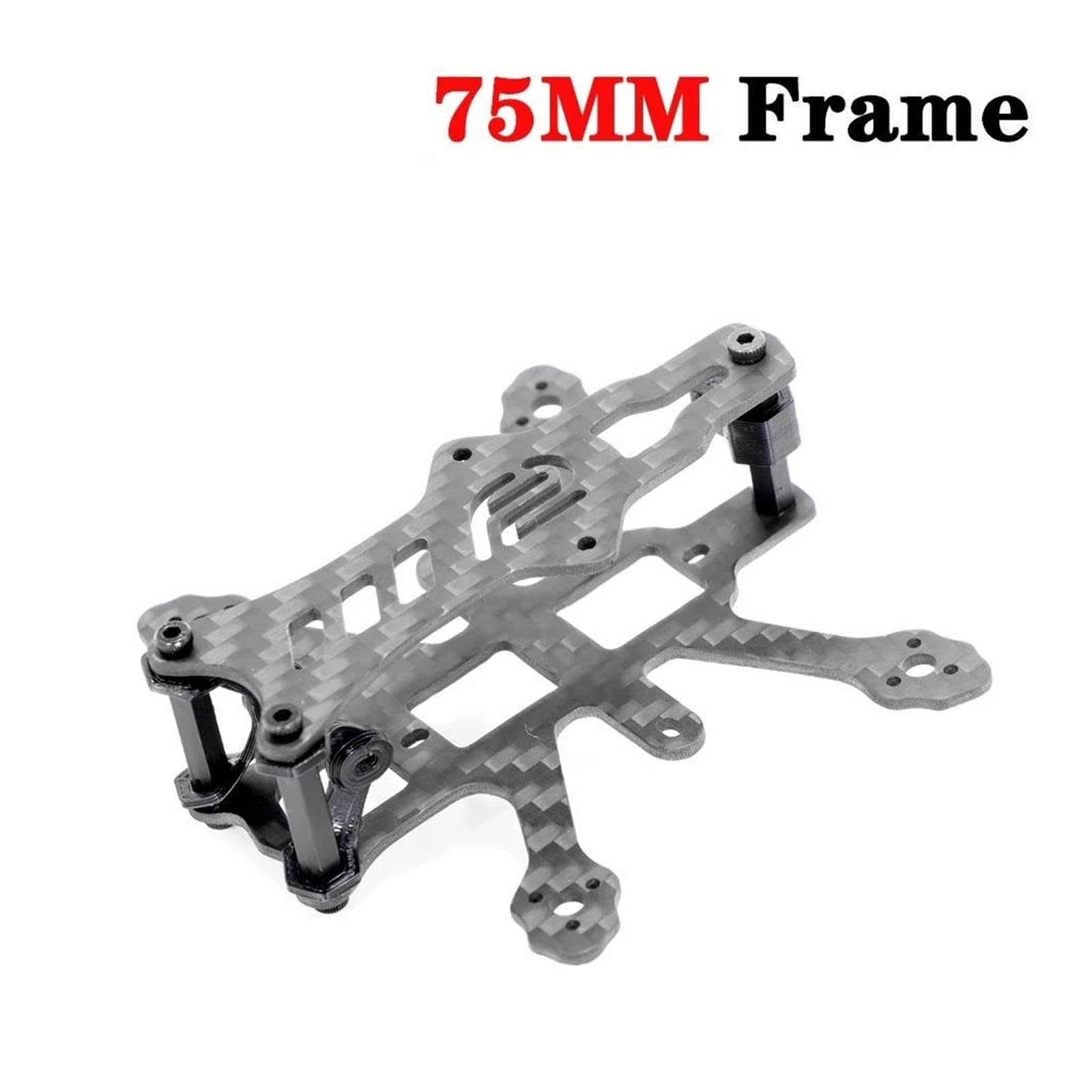 Kit telaio da 75 mm per drone RC FPV Racing, stuzzicadenti per HQ&PR&OP Ge&mf&an, elica da 35 mm e 1,4 pollici, motore brushless 0803 0802