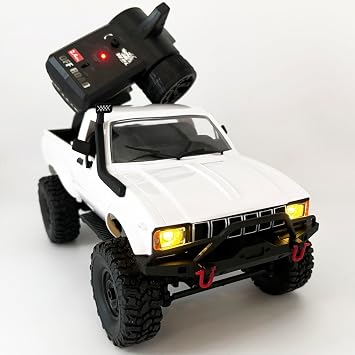 WPLDEWAN WPL C24-1 RC Rock Crawler 4x4 RC Truck Off Road 1/16 RC Crawler, Remote Control Truck Pickup RTR All Terrain 2.4 GHz with Proportional Throttle Steering Independent Suspension for Adults