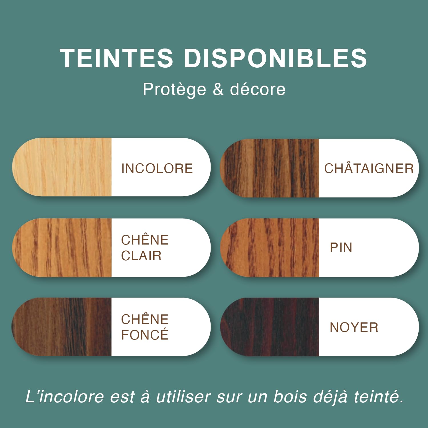 Lasure professionnelle pour bois extérieur 1L Satiné Chêne Clair Protection UV Mauler B35