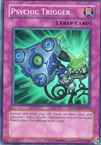Amazon.com: Yu-Gi-Oh! - Psychic Trigger (CSOC-EN073) - Crossroads of Chaos  - Unlimited Edition