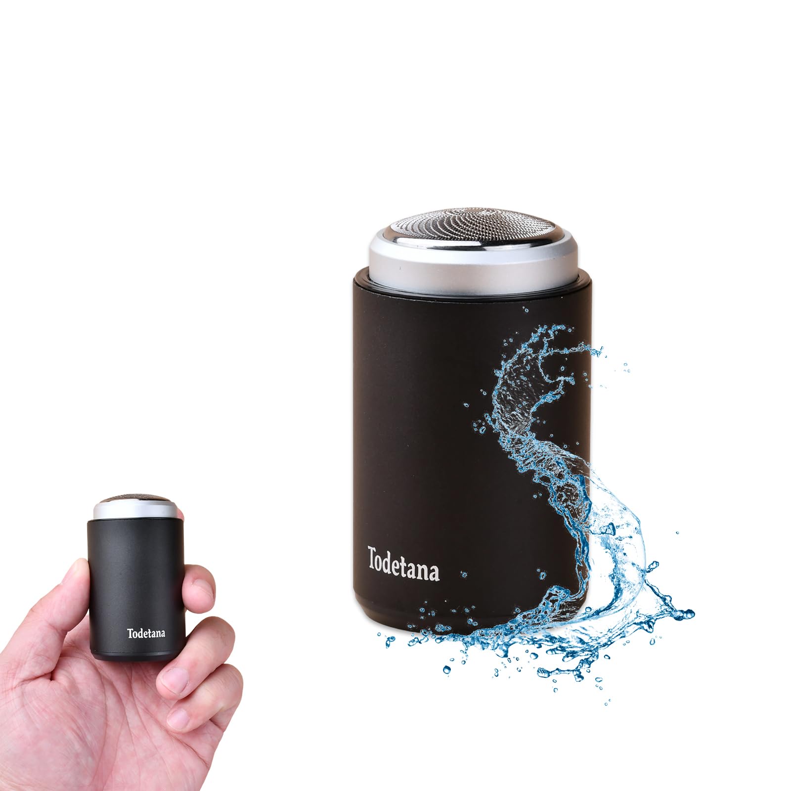 Mini Electric Shaver for Men, Cordless Foil Razor, Wet Dry Travel Shaver