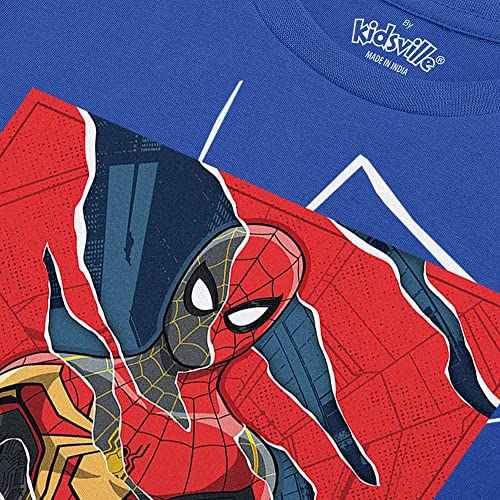 Image of Kidsville Girl's Solid Regular Fit T-Shirt
