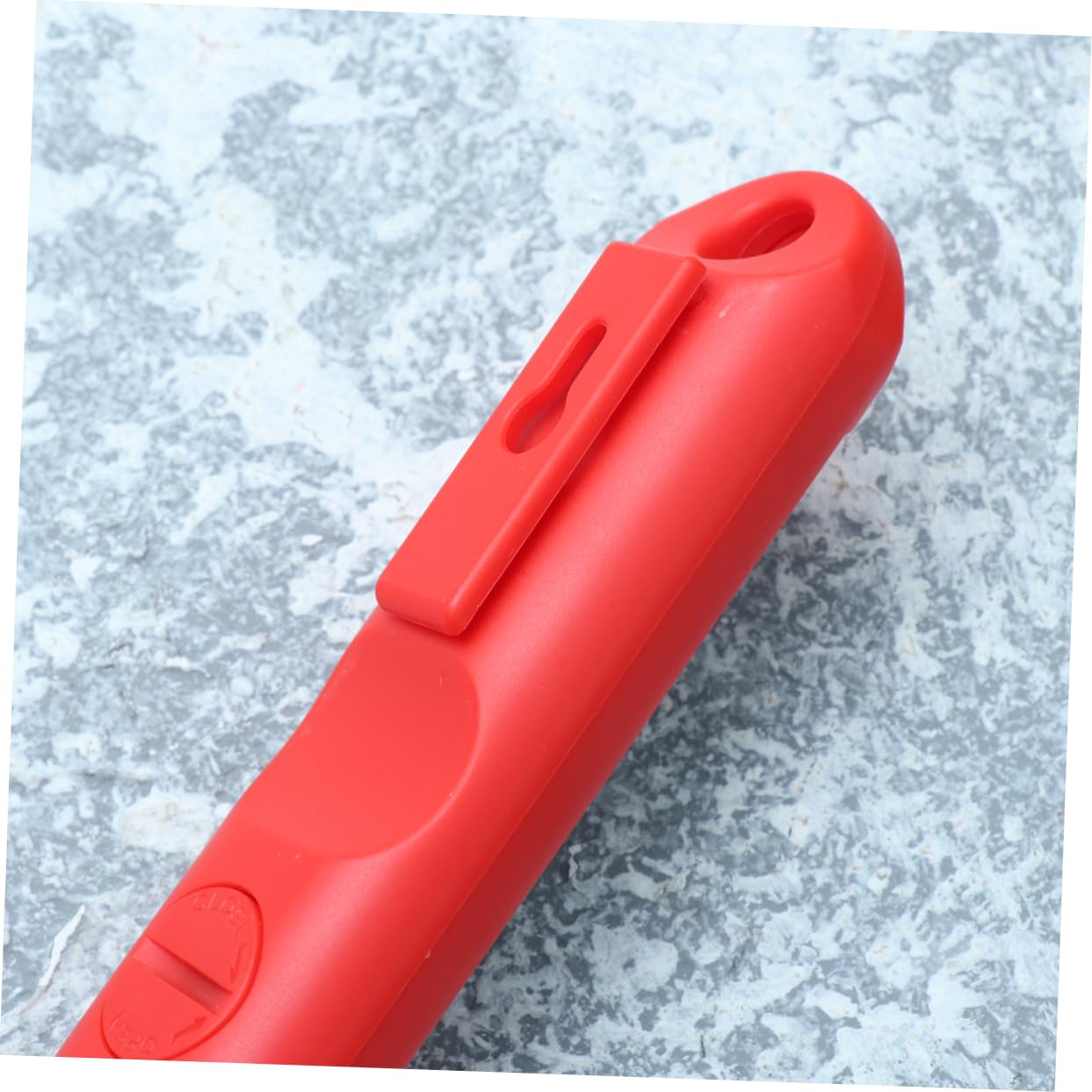 HEMOTON 2pezzi Termometro Digitale Da Cucina Inossidabile Probe Per Misurazione Temperatura Cibi Termometro Per Bbq e Grigliate Strumento Portatile Per Uso Domestico e Professionale Rosso