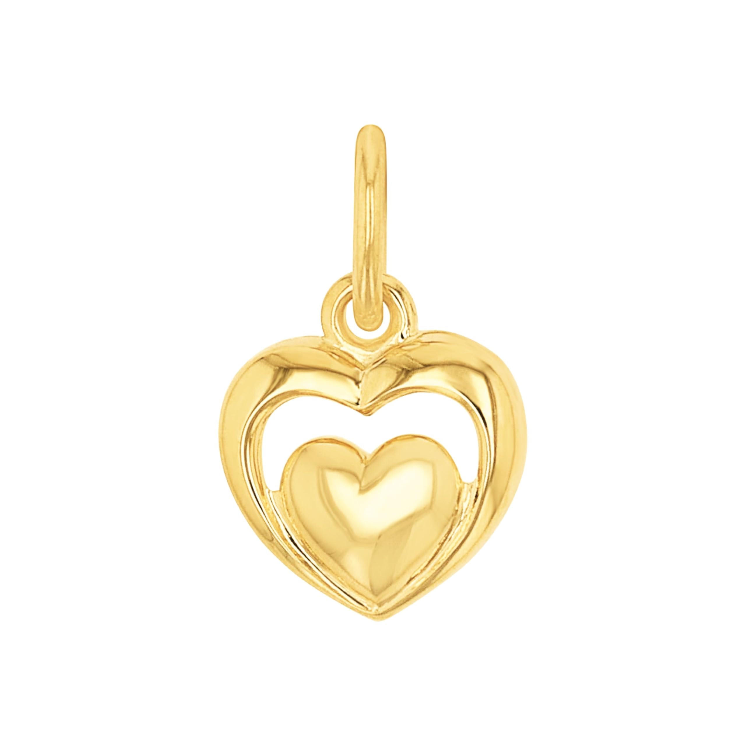 AMOR Ketten-Anhänger Golden Heart, 2013373
