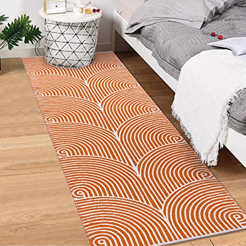 Tiffasea Washable Runner Rug 2'X6', Hallway Runner Rug Long Kitchen Rugs Laundry Room Rug Cotton Woven Area Rug Entryway Rug Throw Rugs Indoor Outdoor Rugs For Bedroom/Bathroom/Living Room #TOP6
