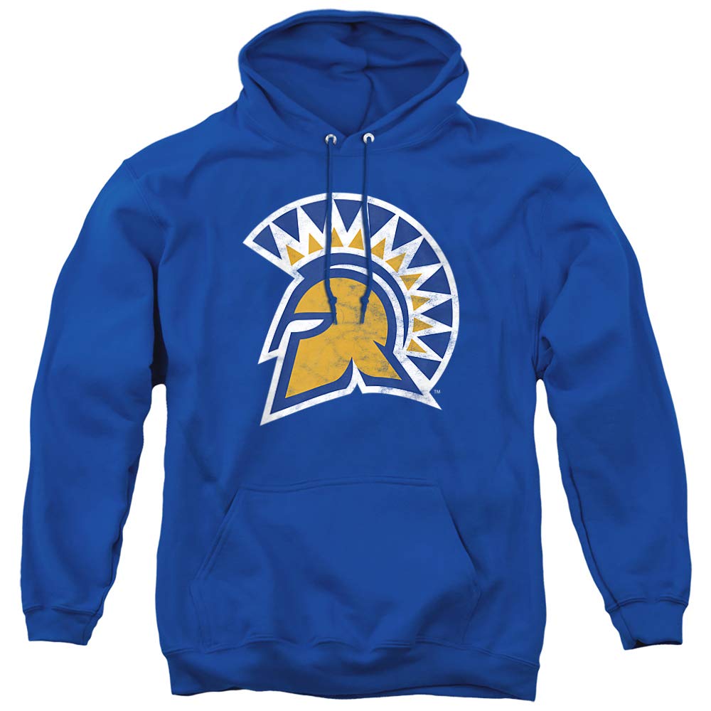 LOGOVISION Official Collegiate Distressed Primary Logo Adult Pullover Hoodie Collection — view 275