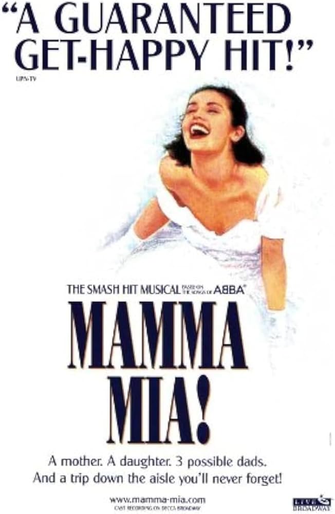Amazon.co.jp: Mamma Mia ポスター ブロードウェイ劇場 11x17 マスター