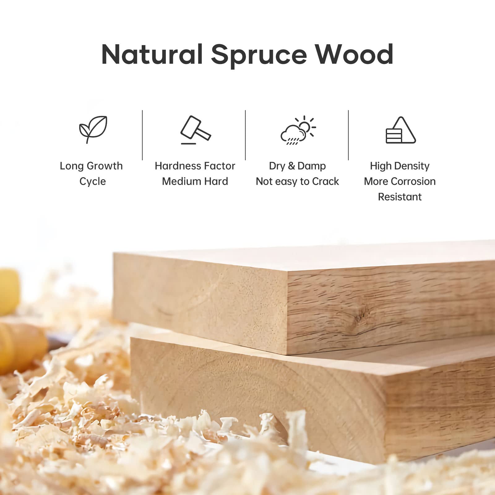 FREDBECK 24n X 84in Sliding Barn Wood Door Slab Assembly with 5FT Barn Door Hardware Kit Included