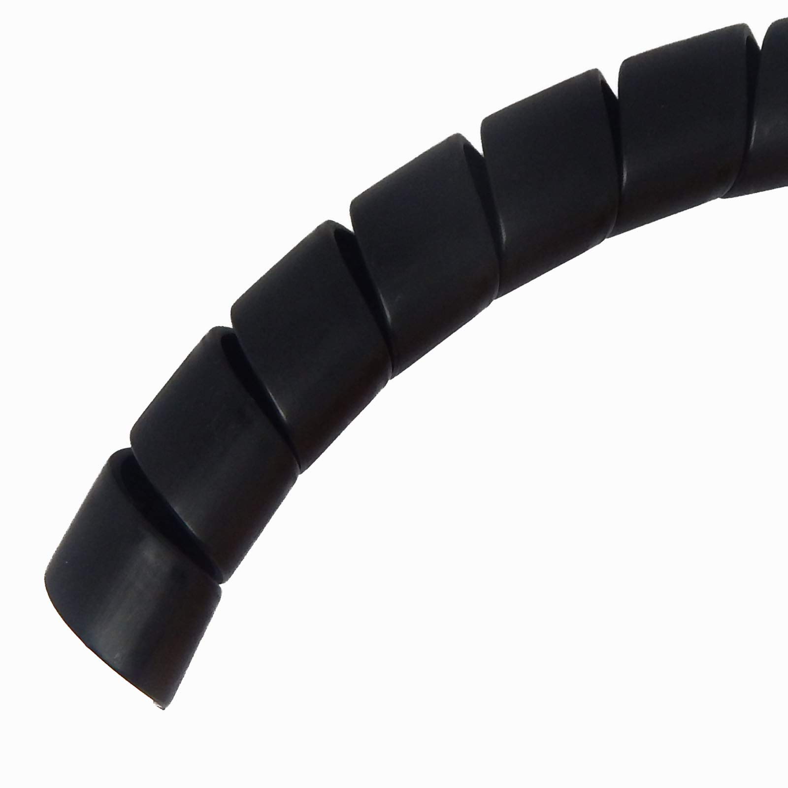 20 Meter Rolle Schlauchschutz Kunststoffwendel schwarz 27mm / 32mm