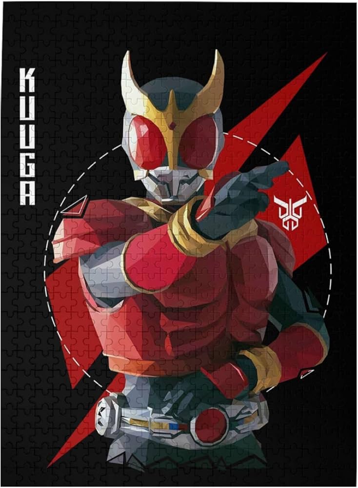 Amazon.co.jp: 500ピース ジグソーパズル 仮面ライダー クウガ 38*52cm