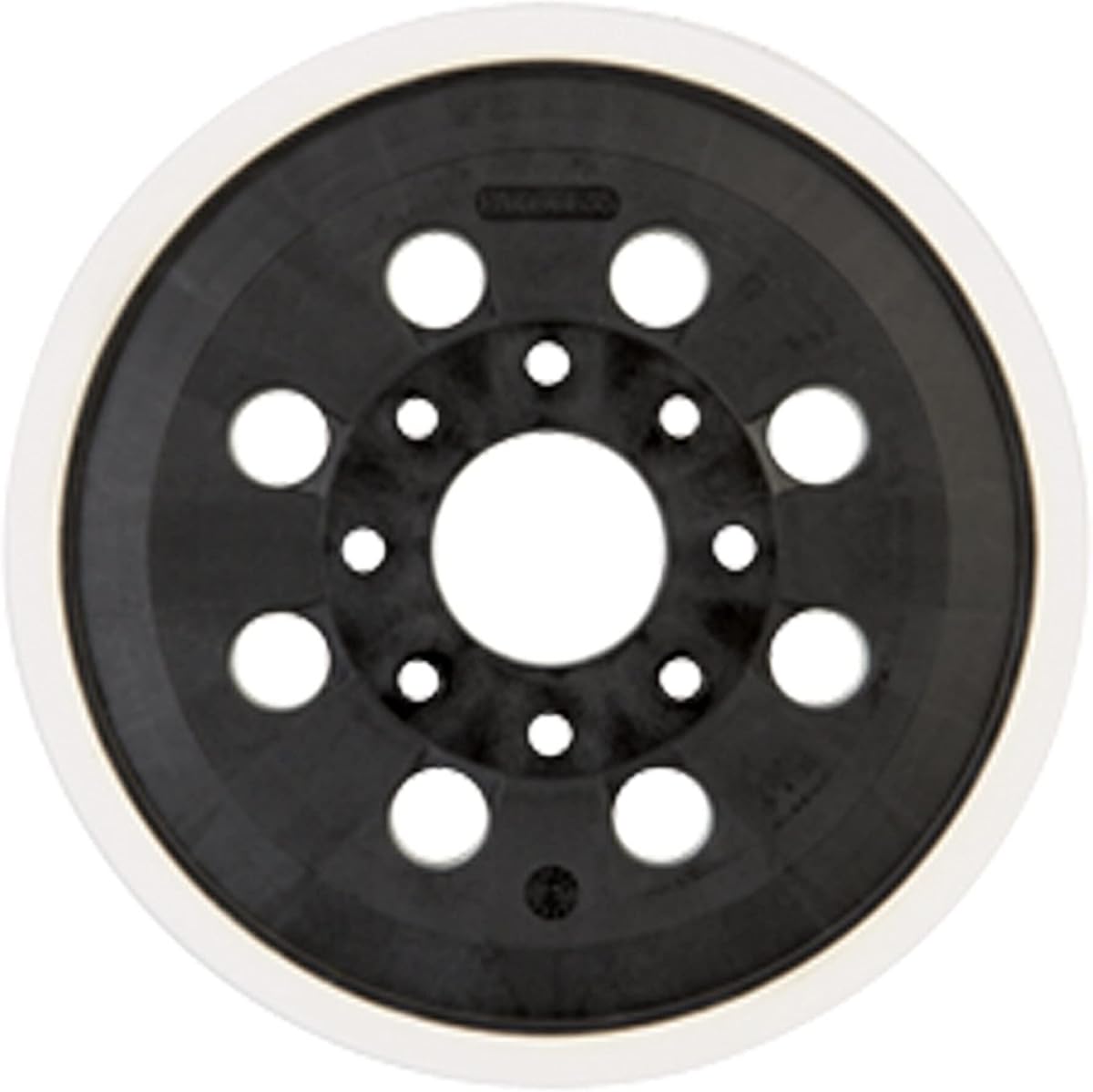 BOSCH RS034 5 in. Soft Hook-and-Loop Sanding Pad | 5-Inch Diameter | Hook-and-Loop Surface | Multi-Hole Dust Extraction | Foam Construction | Sanding Accessory | Service Part