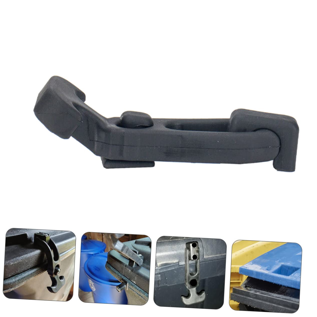 KICHOUSE Flexible Box Lock Rubber Draw Latch Professional Handle Latch for Machinery