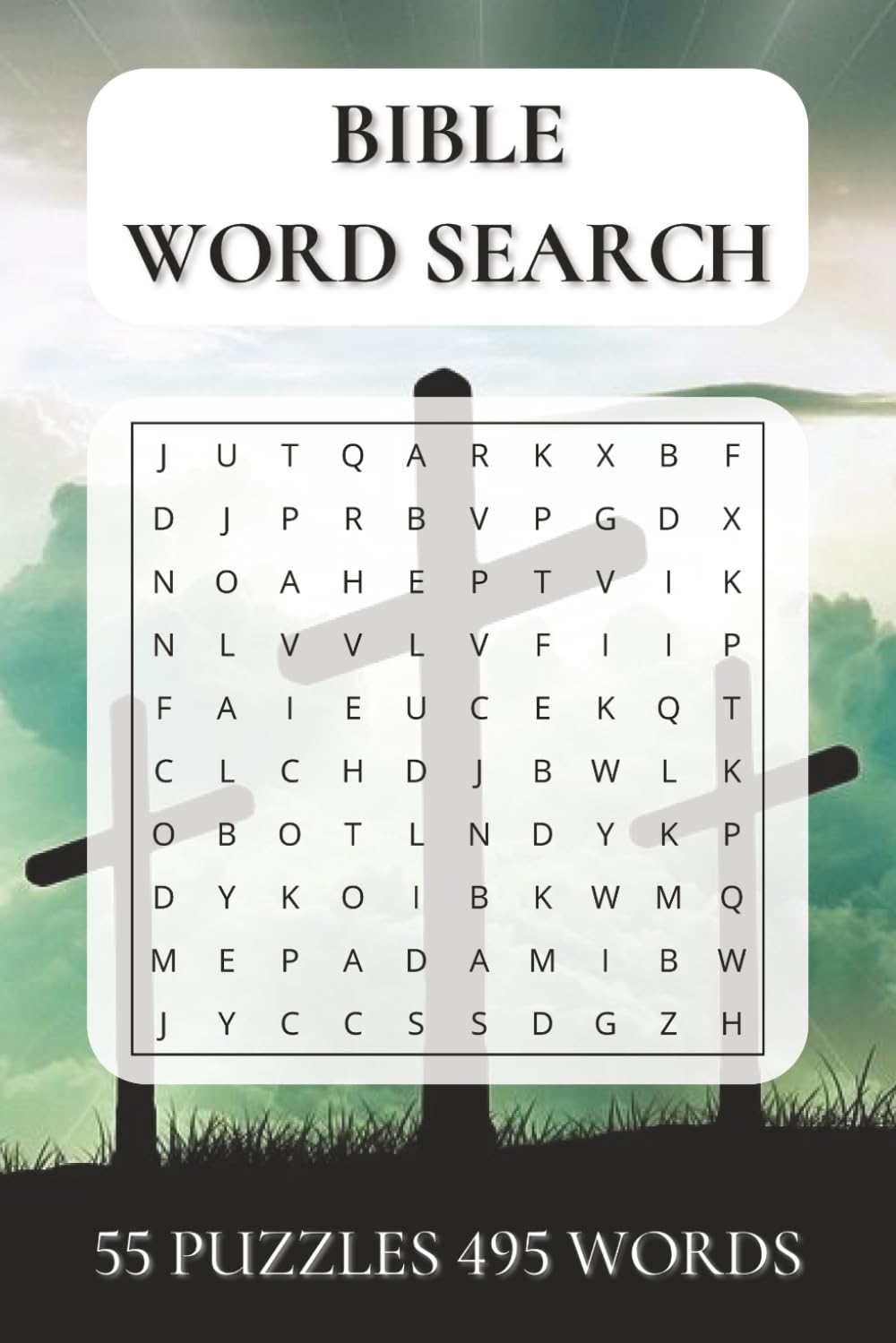 Bible Crossword Puzzles: A Faith Filled Puzzle Book for Relaxation and Learning