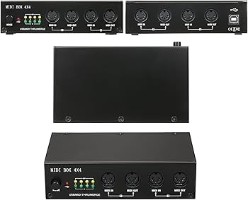 Amazon.co.jp: MIDIインターフェース,UM4X4 USB MIDI インターフェース Amazon.co.jp: MIDIインターフェース,UM4X4 USB MIDI インターフェース