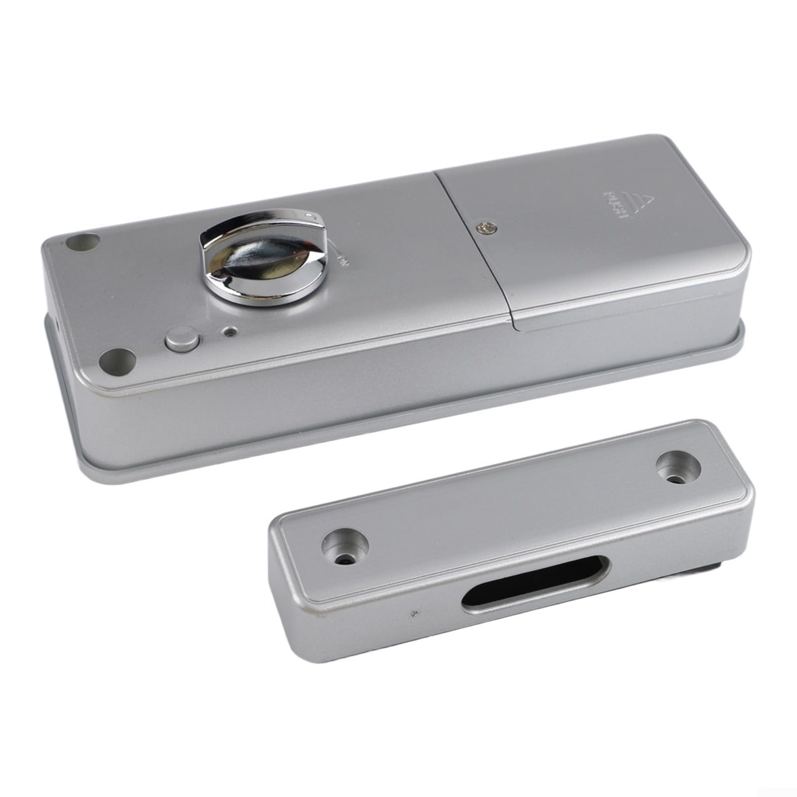 HpLive Para cerradura de puerta inteligente invisible para control de aplicación de madera (plata) | Para un diseño invisible, integración perfecta en madera, mayor seguridad contra robos, aspecto moderno