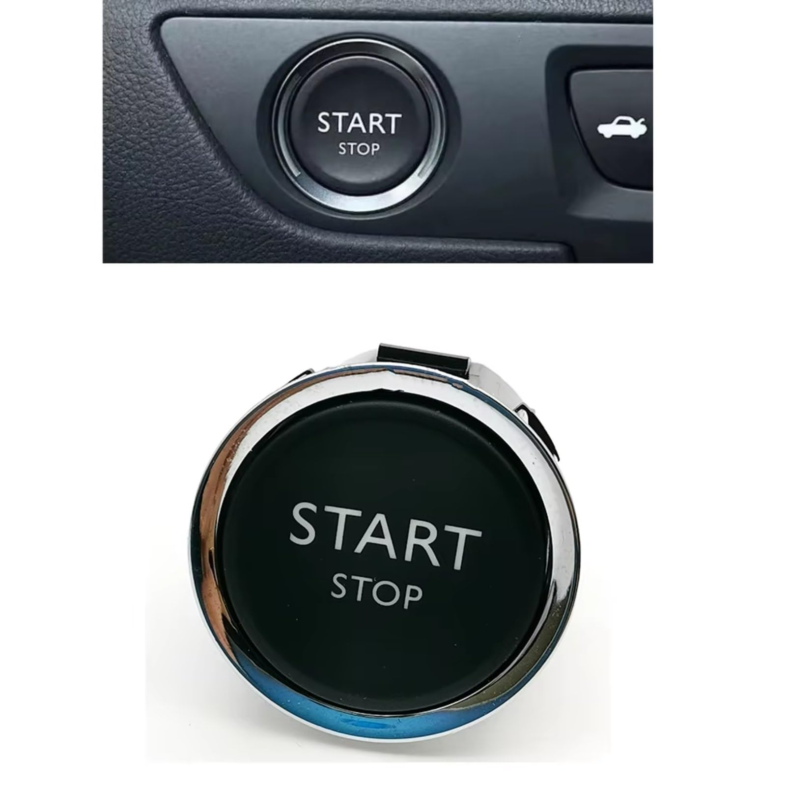 Bouton Poussoir Start Stop Pour Peugeot 408 2008 3008 308 508