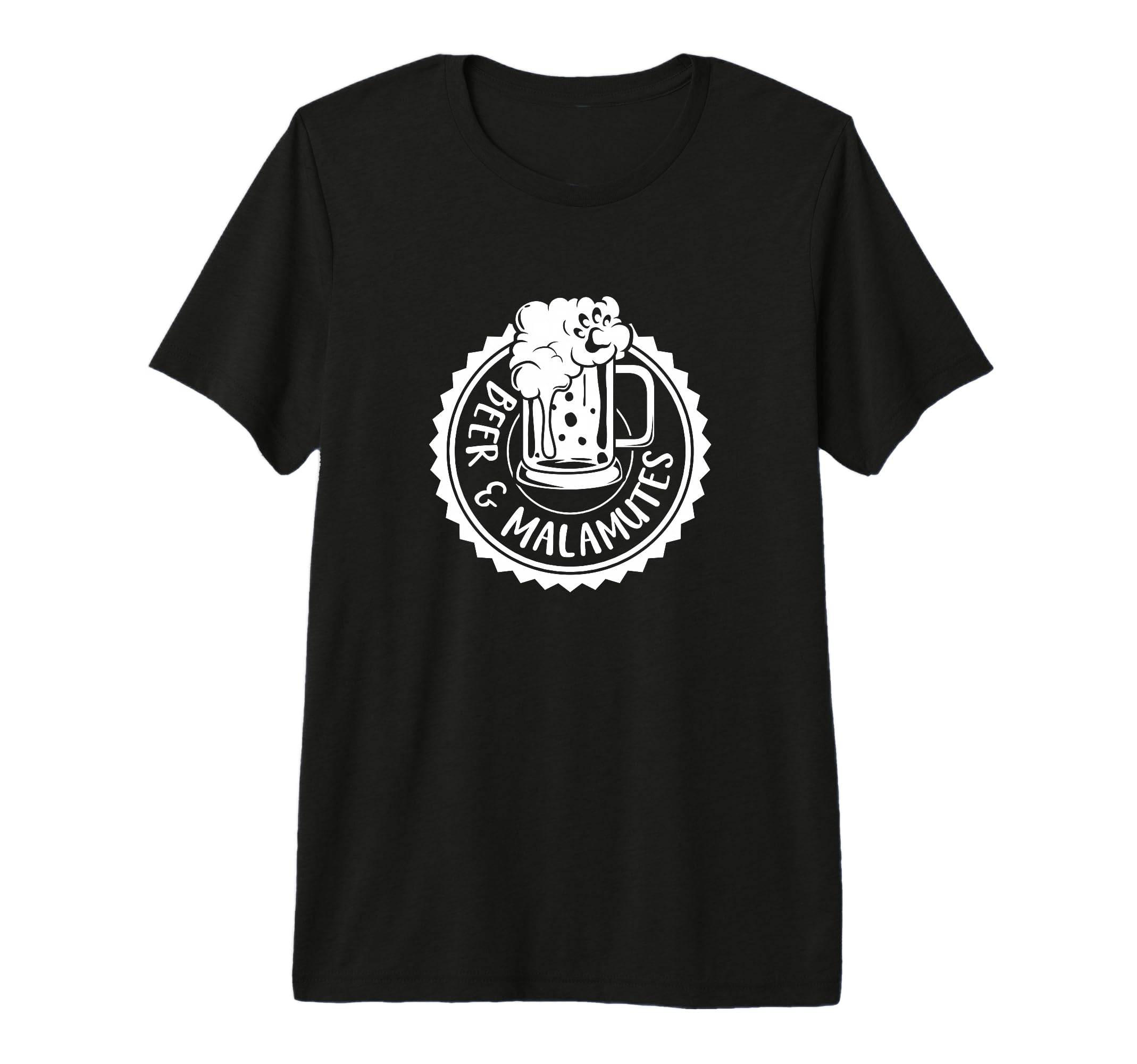 Beer and Malamutes - Alaskan Malamute Premium T-Shirt