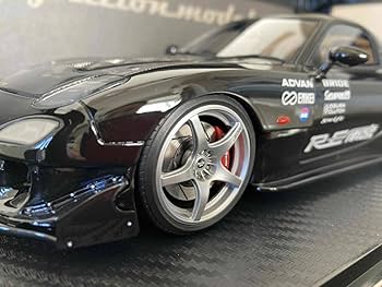 イグニッションモデル 1/18 FC3S RE雨宮　RX-7 ブラック Amazon.co.jp: 【即決・2台まで同梱可】1/18 Mazda RX-7 FD3S RE雨宮黒