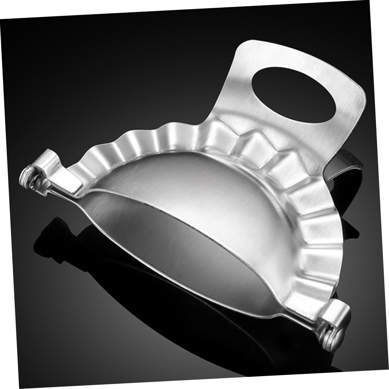 Garneck Dumpling Maker Machine Stainless Steel Mould Press Dough Press for Home Ravioli Empanada