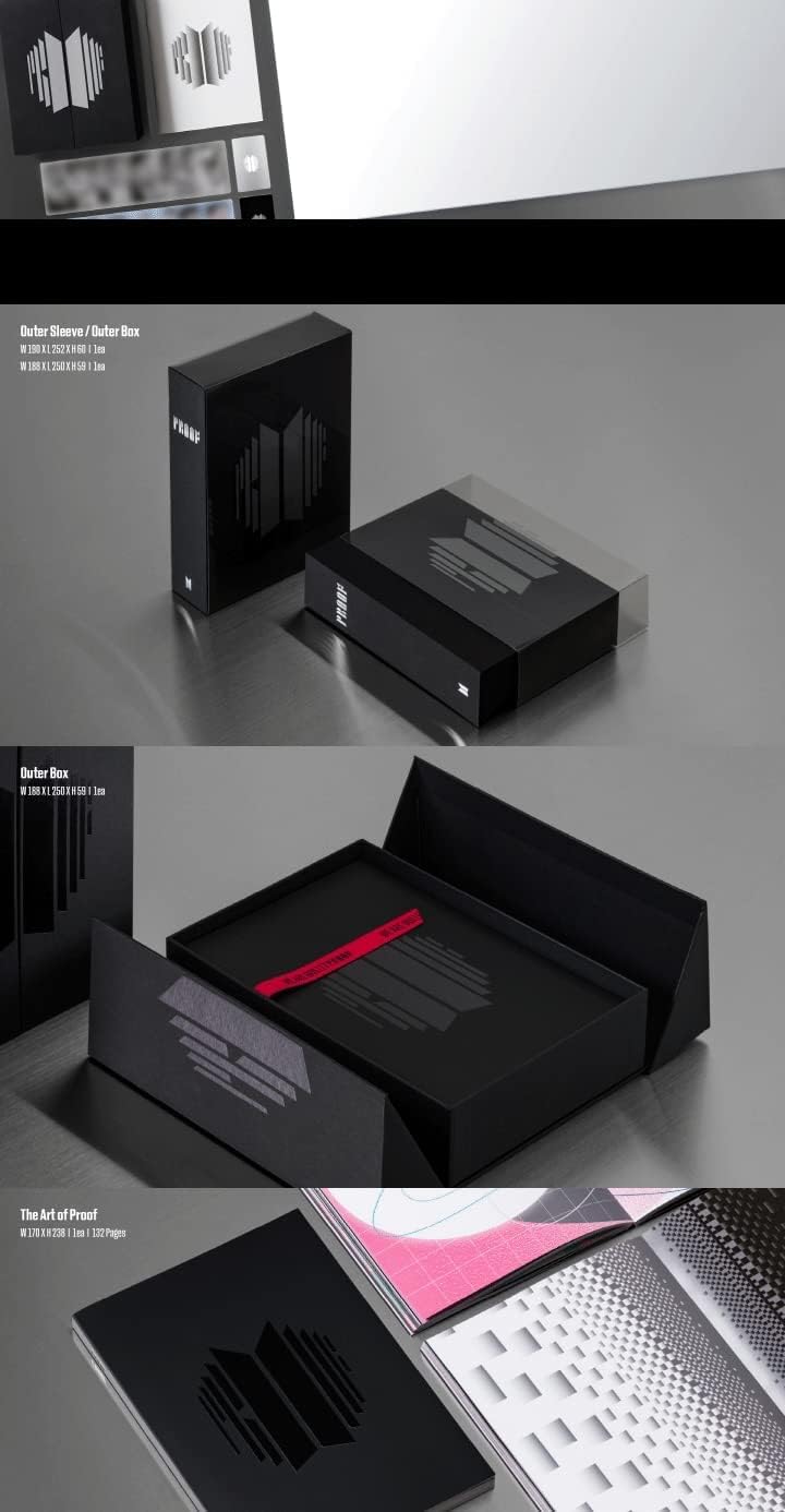 DREAMUS BTS Proof Anthology Standard Edition Album+Pre Order Limited Benefits+Gift(Decorative Stickers,Photocards)