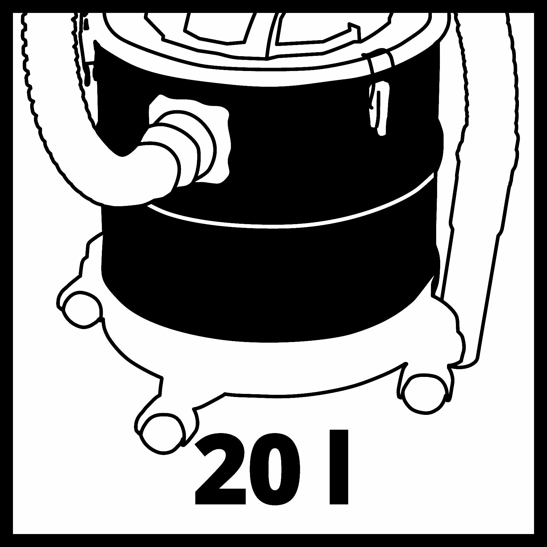 Einhell Aspiracenere TC-AV 1720 DW (1.250 watt, potenza aspirante 175 mbar, incl. prefiltro per polveri sottili, serbatoio di raccolta da 20 l, tubo di aspirazione e bocchetta in alluminio)