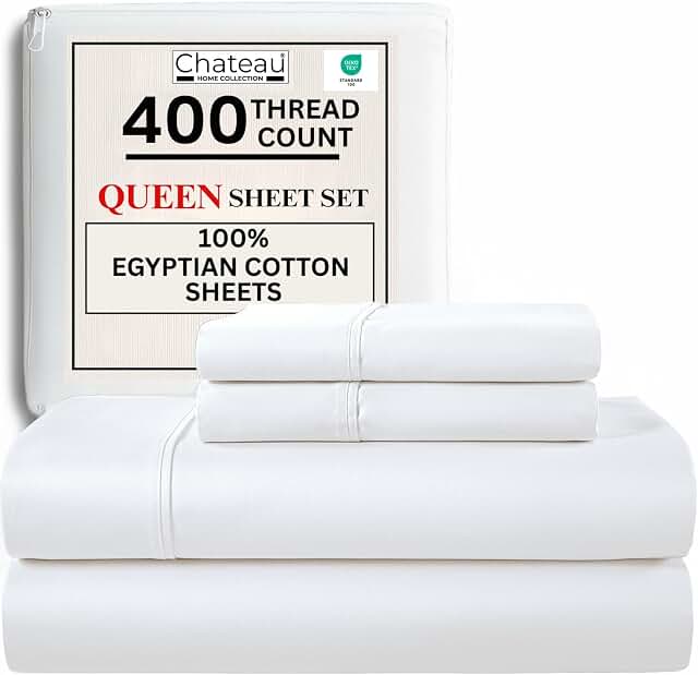 CHATEAU Egyptian Cotton Sheets Image
