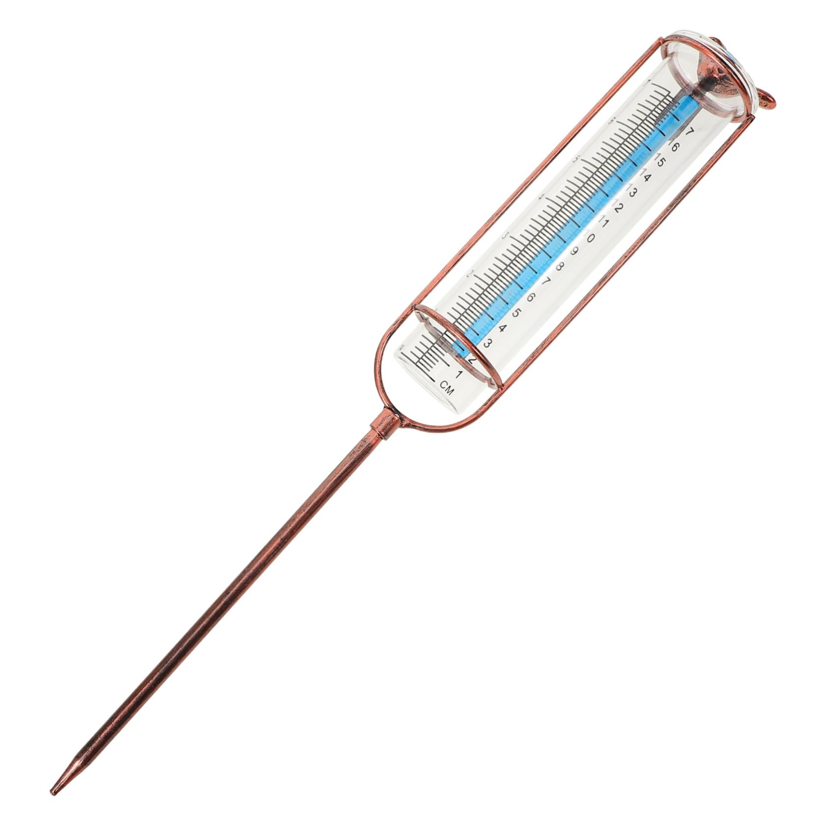 SOLUSTRE 5stücke Outdoor Regenmesser Mit Standfuß Präziser Testrohr Niederschlagsmesser Für Garten Und Langlebig Und Wetterbeständig Dichtungsring