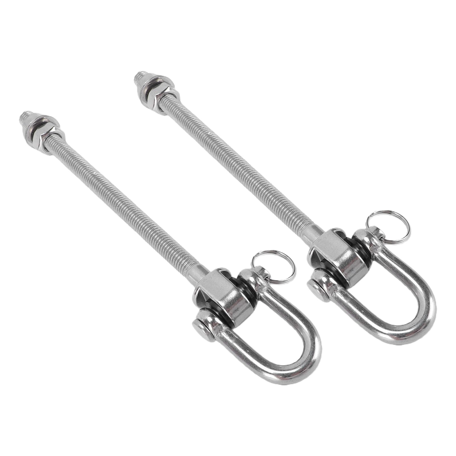 Ejoyous Perchas Oscilantes, Gancho Oscilante de Acero Inoxidable con Rodamientos, Carga de 1500 Libras para Hamacas y Columpios de Yoga
