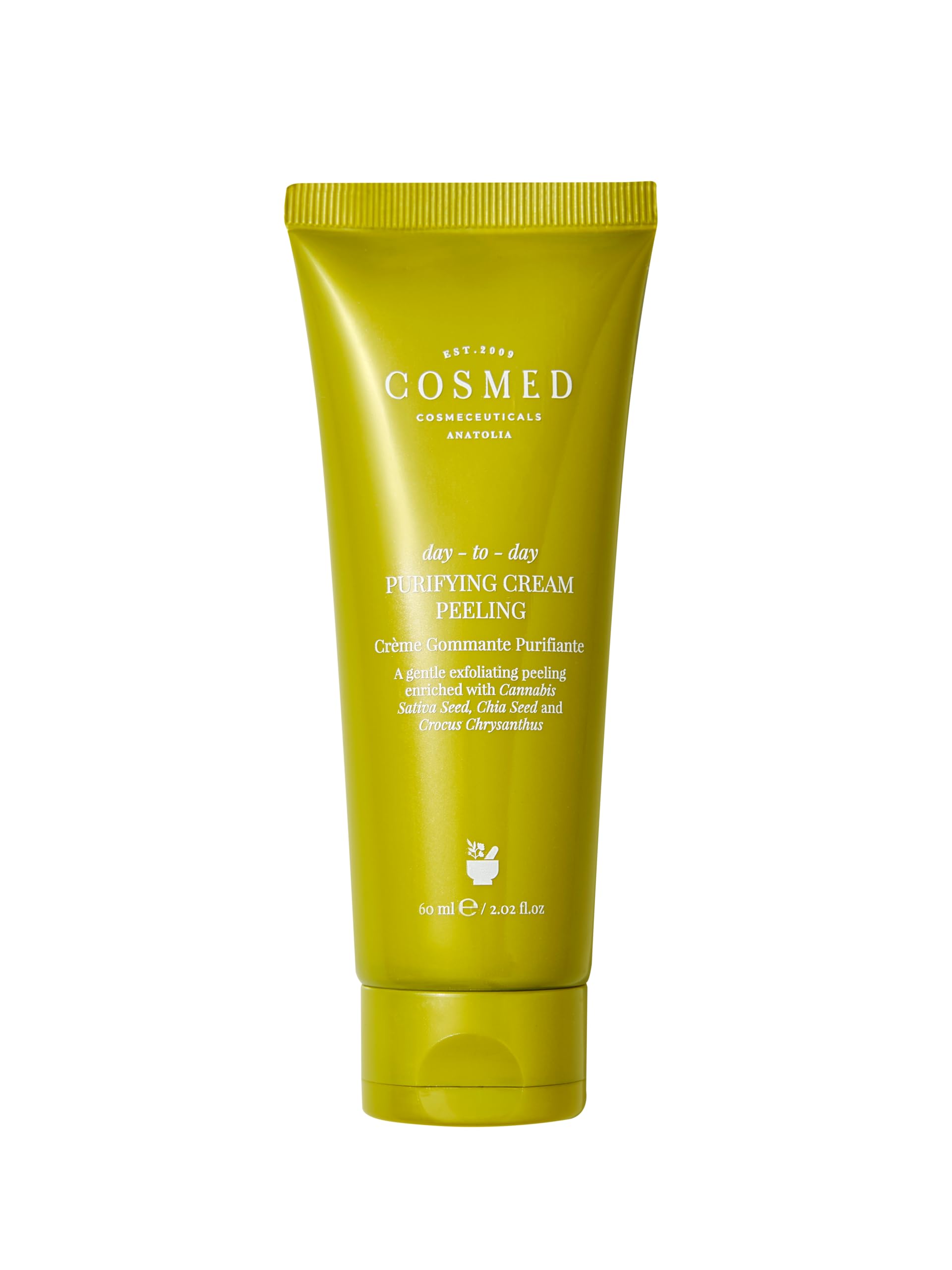 Cosmed Arındırıcı, Nemlendirici Etkili İnce Granüllü Peeling, Purifying Cream Peeling, 60 ml