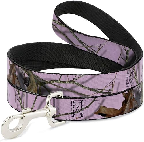Miniatura 1 de Correa para perro Mossy Oak Country Roots Camo Rosa Bebé 6 pies de largo 0.5 pulgadas de ancho