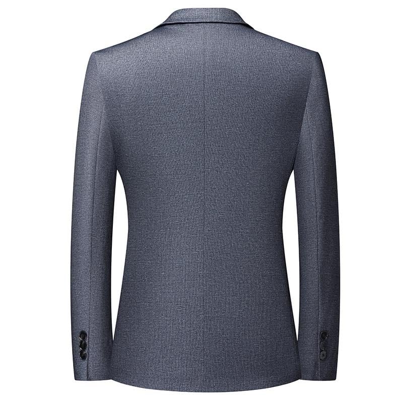 Men's Wrinkle-Free Slim Fit Spring Fall Lightweight Trendy Suit Jacket Business Casual Sport Coat2