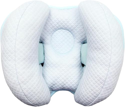 Miniatura 7 de ZONTO Almohada de apoyo para la cabeza y el cuello del bebé, almohada de apoyo para bebé, almohada de apoyo para el cuello del asiento de coche para