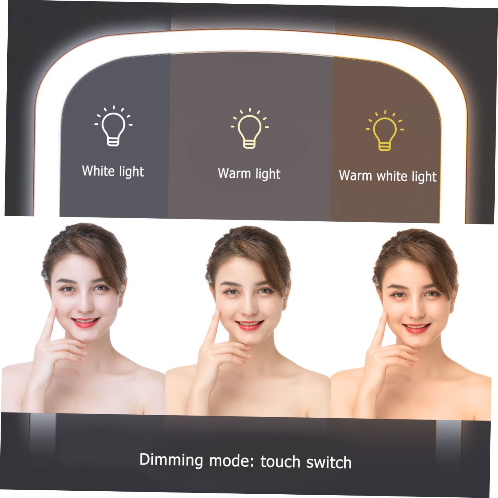 LED Portatile con Illuminazione Design e Compatto per Modalità per Make Up Situazione