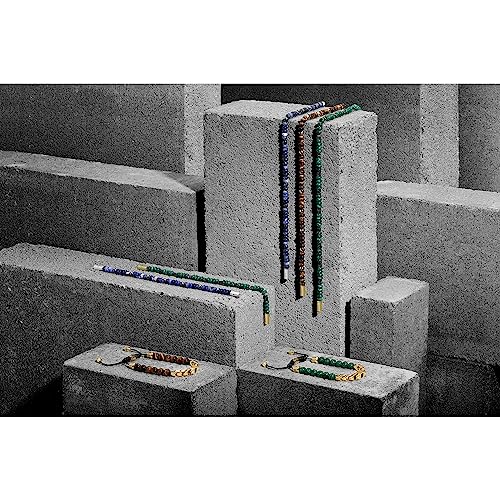 Bulova Men's Jewelry Classic Semi-Precious Beaded Necklace4