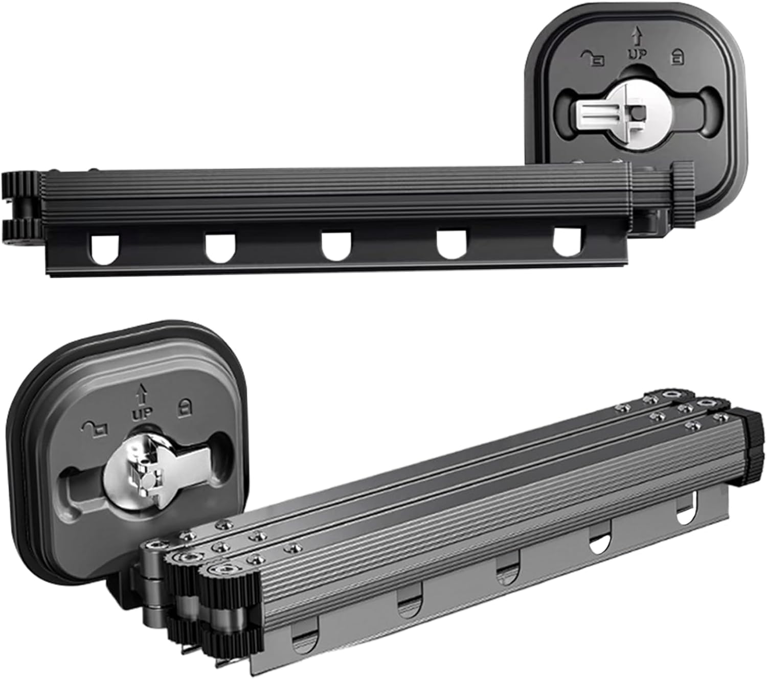 Wall Mounted Drying Rack with Suction Cup, Tri-Collapsible Drying Rack, Retractable Laundry Clothes Drying Rack with 15 Hooks, Aluminum Wall Airer for Balcony, Bathroom 3 Fold Wall Clothes Drying Rac