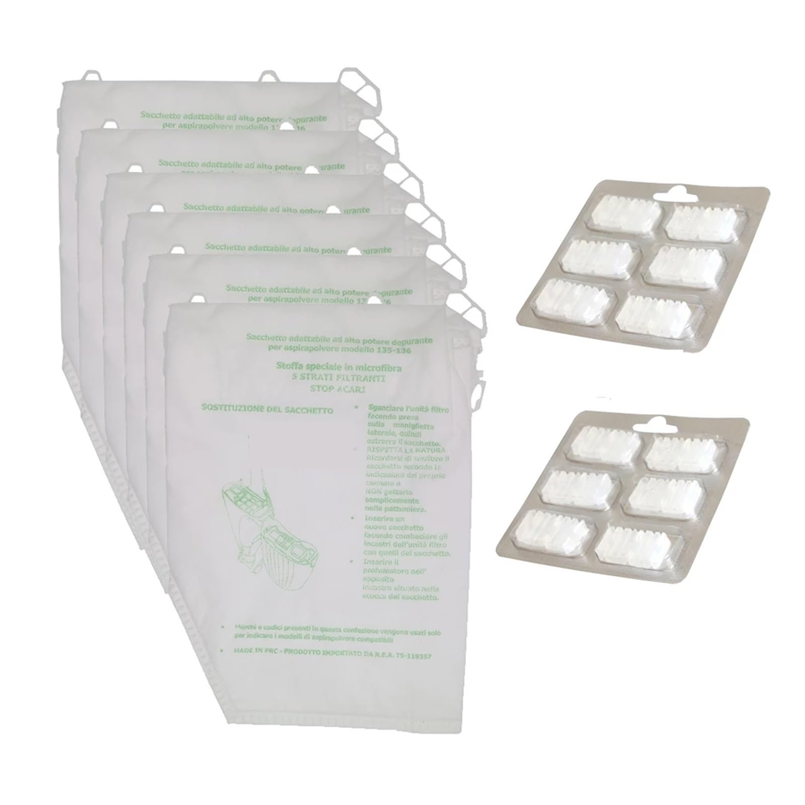 Vacuum Cleaner Bags ，Dust Bag， .Compatible For Vorwerk. VK 135 VK 136 Series Attachment Sale Vacuum Cleaner Parts
